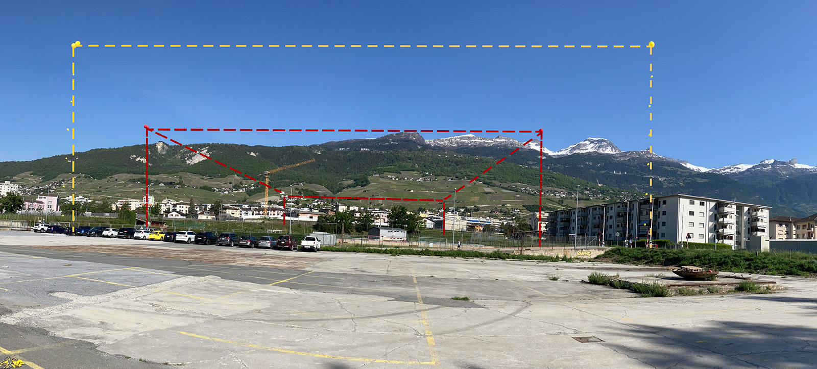 vue depuis le Sud